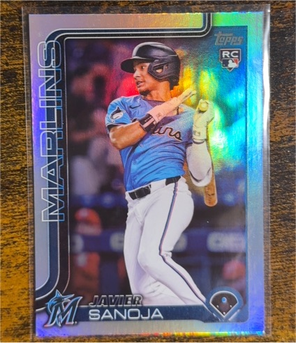 2025 Topps Series 2 #653 Javier Sanoja — front