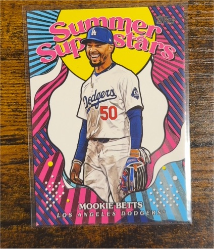 2025 Topps Series 2 #SS-20 Mookie Betts Summer Superstars — front
