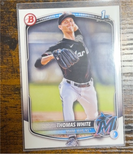 2025 Bowman #BP-69 Thomas White — front