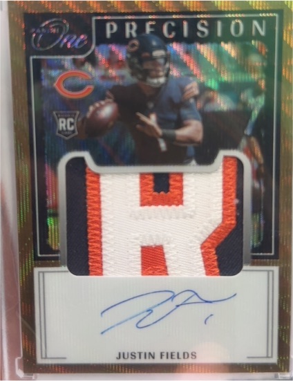 2021 Panini One Precision #304 Justin Fields — front