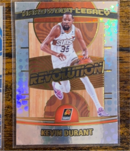 2024-25 Panini Revolution #9 Kevin Durant Hardwood Legacy — front