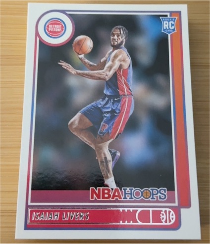 2021-22 Panini NBA Hoops #208 Isaiah Livers — front