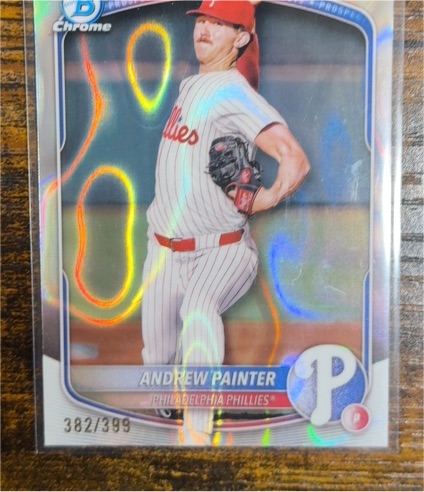 2025 Bowman Chrome #BCP-116 Andrew Painter — front