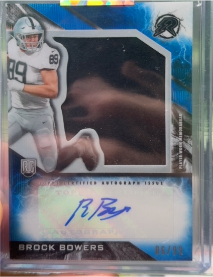 2024 Topps Resurgence #RPA-BB Brock Bowers — front