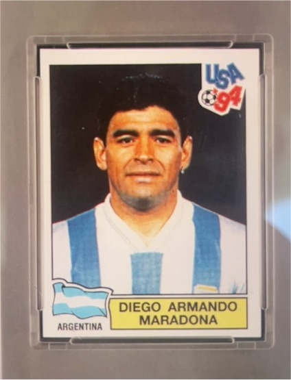 1994 Panini USA 94 #242 Diego Armando Maradona — front