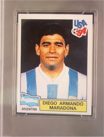 1994 Panini USA 94 #Diego Armando Maradona — front