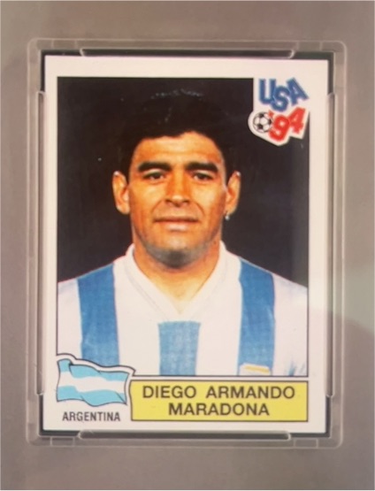 1994 Panini World Cup USA 94 #257 Diego Armando Maradona — front