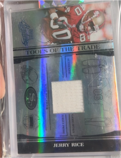 2006 Playoff Absolute Memorabilia Tools of the Trade #TOTT-90 Jerry Rice — front