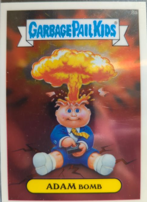 1985 Topps Garbage Pail Kids #8a Adam Bomb — front