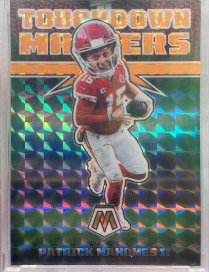 2022 Panini Mosaic Touchdown Masters #TD-8 Patrick Mahomes II — front