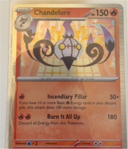2025 Pokémon SV: White Flare #018/086 Chandelure — front
