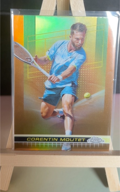 2024 Topps Chrome Tennis #160 Corentin Moutet — front