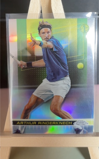 2024 Topps Chrome Tennis #118 Arthur Rinderknech — front