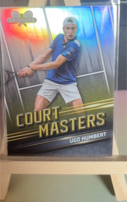 2024 Topps Graphite Tennis Court Masters #CM-UH Ugo Humbert — front