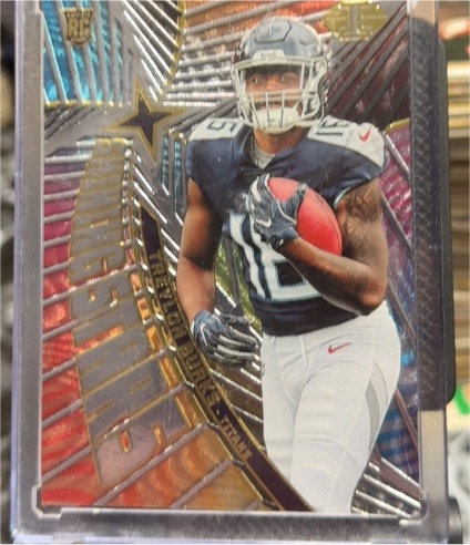 2022 Panini Illusions Shining Stars #SS-18 Treylon Burks — front