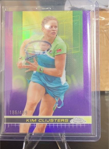 2024 Topps Chrome Tennis #142 Kim Clijsters — front