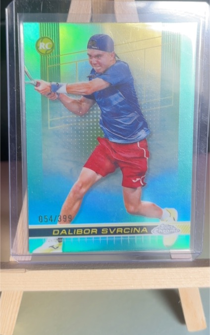 2024 Topps Chrome Tennis #162 Dalibor Svrcina — front
