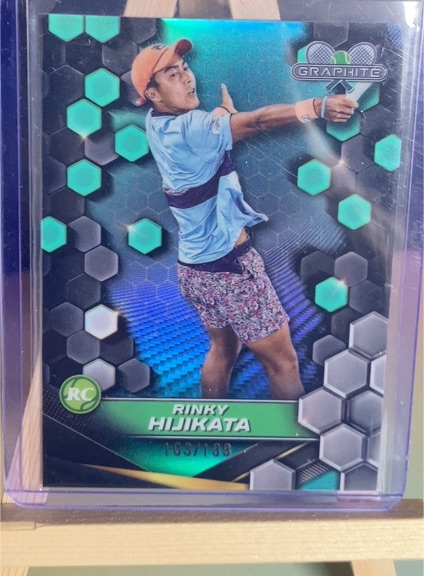 2024 Topps Graphite Tennis #72 Rinky Hijikata — front