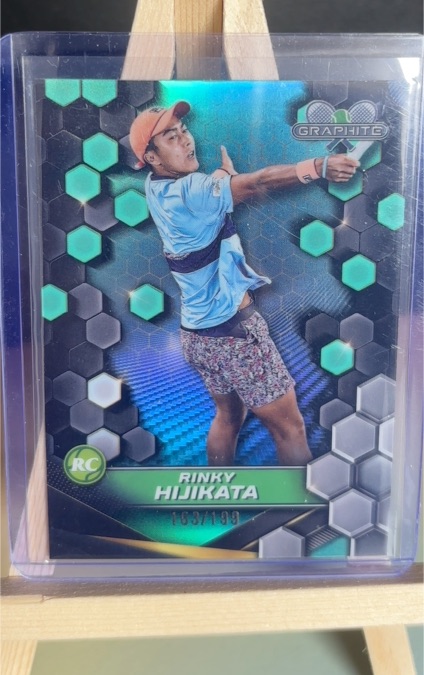 2024 Topps Graphite Tennis #72 Rinky Hijikata — front
