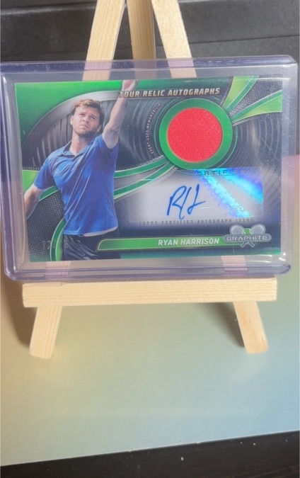 2024 Topps Graphite Tour Relic Autographs Ryan Harrison — front