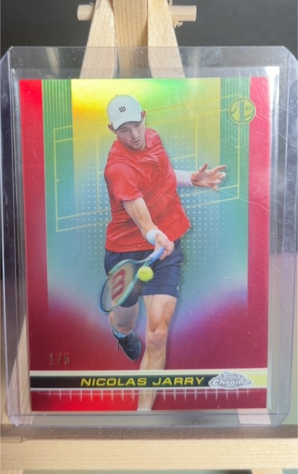 2024 Topps Chrome Tennis #93 Nicolas Jarry — front