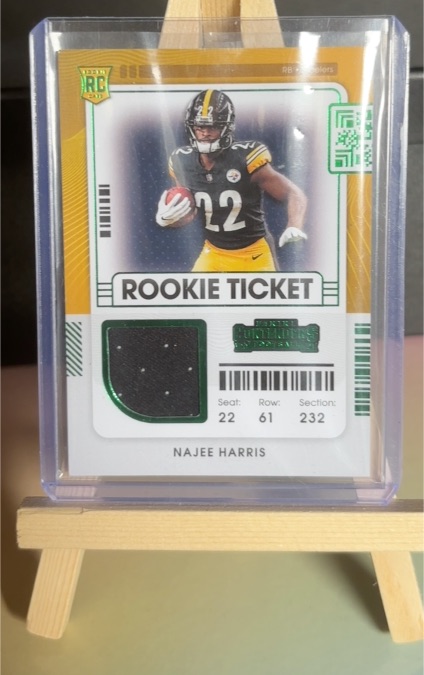 2021 Panini Contenders Rookie Ticket Najee Harris — front