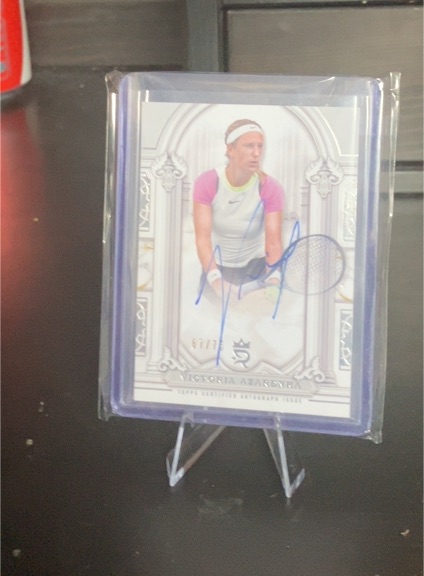 2024 Topps Royalty Tennis Victoria Azarenka Imperial Ink On Card Auto — front