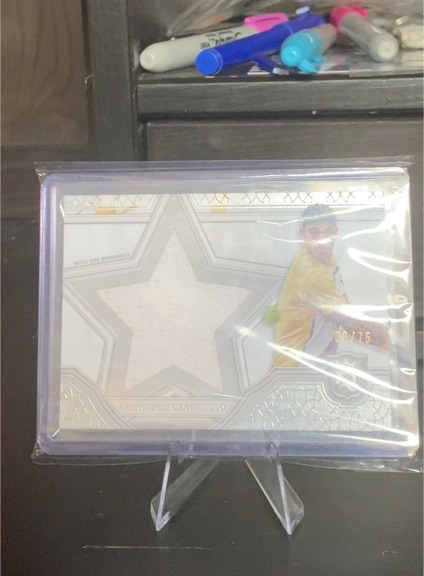 2024 Topps Royalty Tennis Star Relics #SRR-MC Kei Nishikori — front