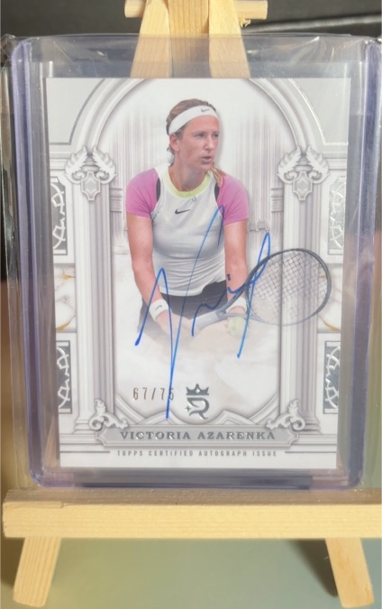 2024 Topps Royalty #Victoria Azarenka Imperial Ink Autograph — front