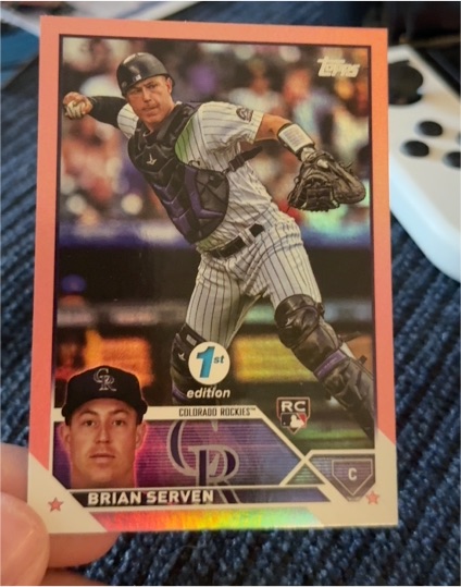 2023 Topps Series 1 #41 Brian Serven — front