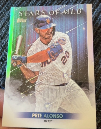 2022 Topps Series 1 Stars of MLB #SMLB-29 Pete Alonso — front