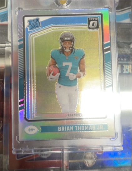 2024 Panini Donruss Optic #214 Brian Thomas Jr. — front