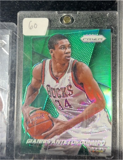 2014-15 Panini Prizm #73 Giannis Antetokounmpo — front