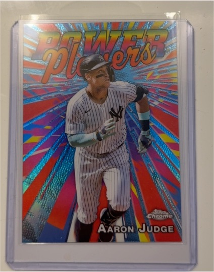 2025 Topps Chrome #PP-1 Aaron Judge Power Players — front