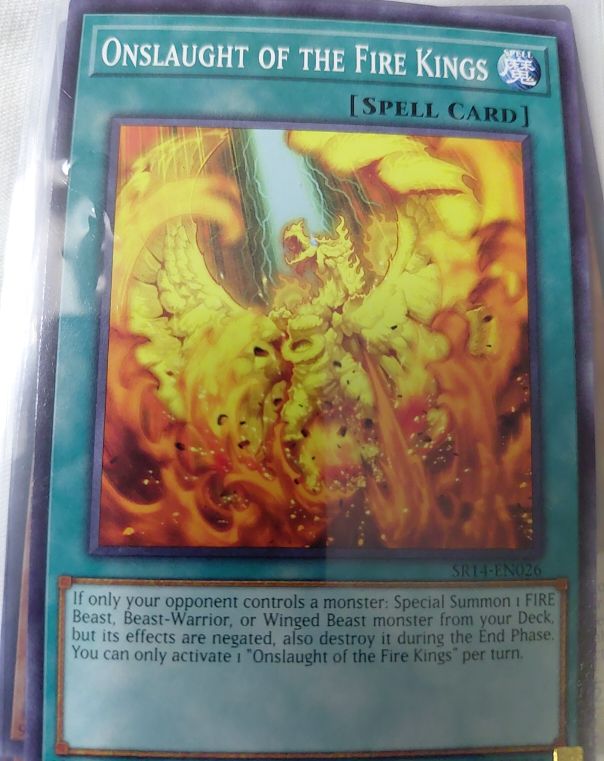 2013 Yu-Gi-Oh! Onslaught of the Fire Kings #SDOK-EN022 — front