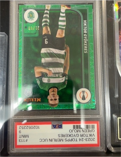 2023-24 Topps Merlin UEFA Club Competitions #113 Viktor Gyökeres — front