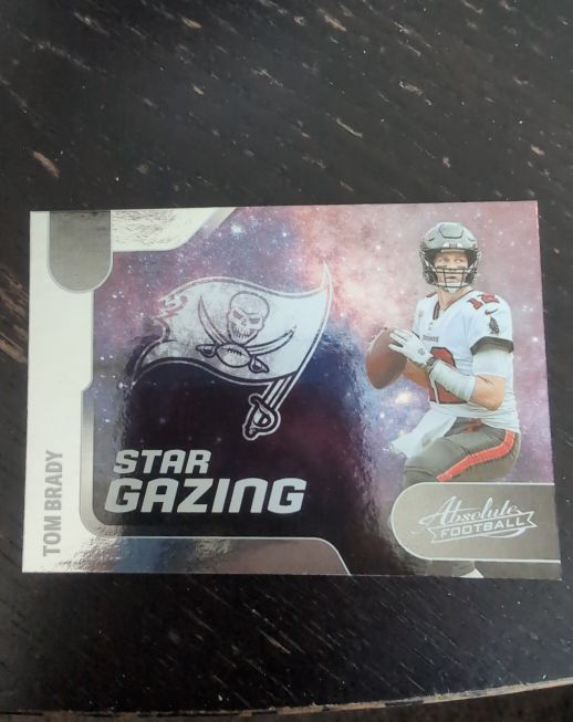 2022 Panini Absolute Star Gazing #SG-9 Tom Brady — front
