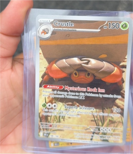 2023 Pokémon SV10 #186 Crustle — front