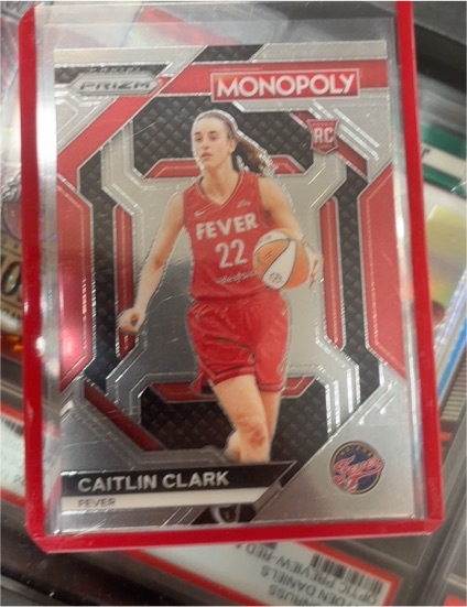 2024 Panini Prizm Monopoly #WNBA27 Caitlin Clark — front