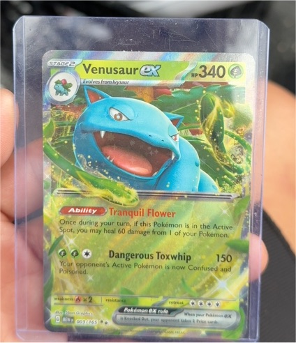 2023 Pokémon Scarlet & Violet 151 #003 Venusaur ex — front