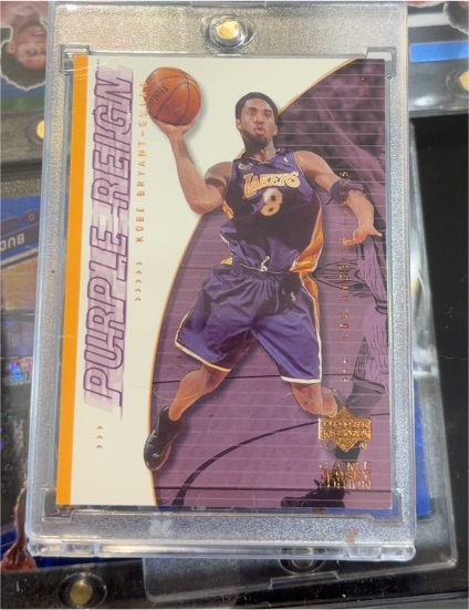 2001 Upper Deck Game Jersey Edition Purple Reign #437 Kobe Bryant — front