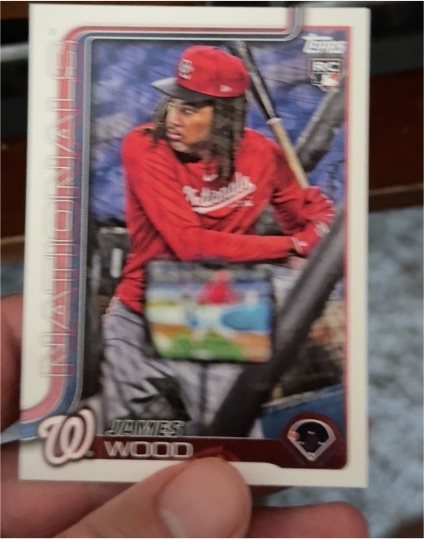 2025 Topps Flagship #OSP-3 James Wood — front