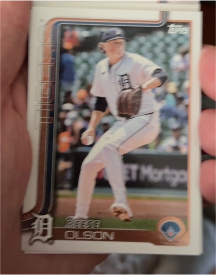 2025 Topps Series 1 #224 Reese Olson — front