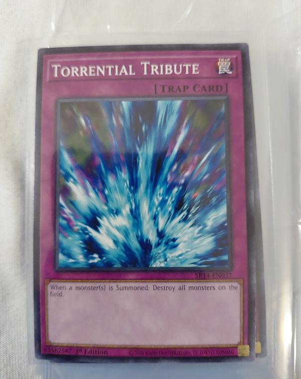 2013 Yu-Gi-Oh! SR14-EN037 Torrential Tribute — front