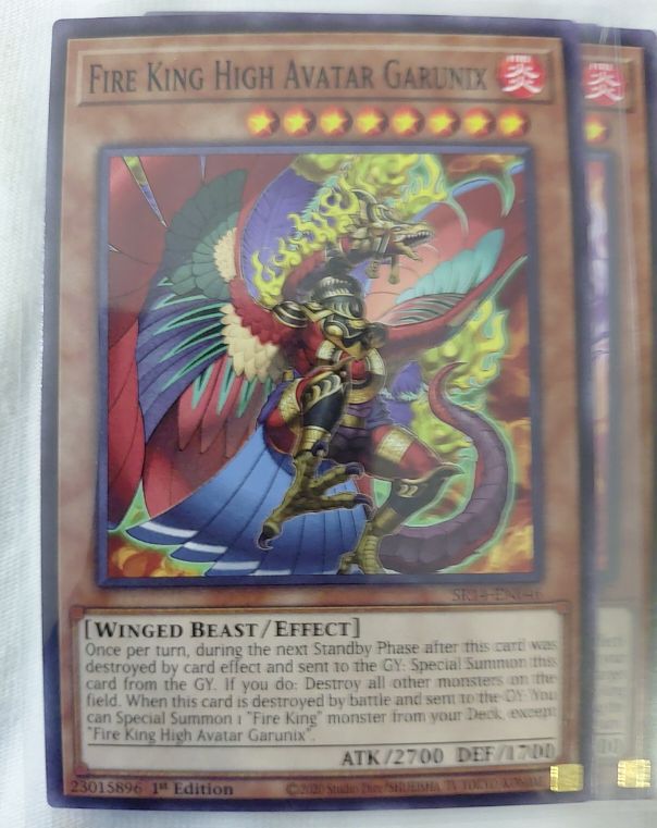 Yu-Gi-Oh! 2013 RA04-EN194 Fire King High Avatar Garunix — front