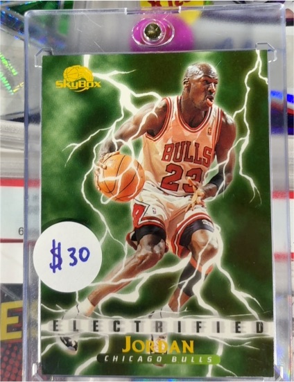 1995-96 Skybox Premium #278 Michael Jordan Electrified — front