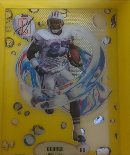 2024 Topps Signature Class #F-23 Eddie George Fluidity Acetate — front