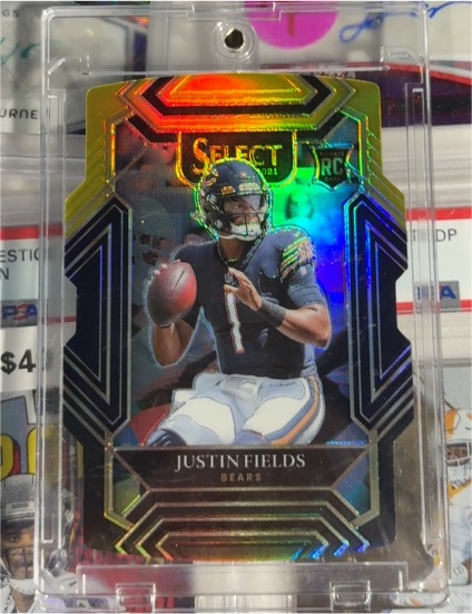 2021 Panini Select #250 Justin Fields — front