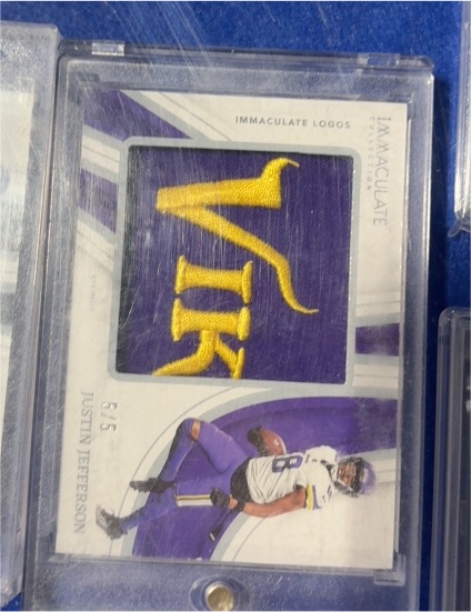 2023 Panini Immaculate #5 Justin Jefferson — front