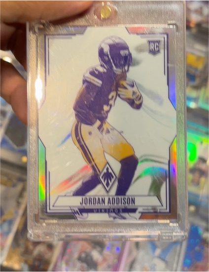 2023 Panini Phoenix - Contours #CON-14 Jordan Addison — front